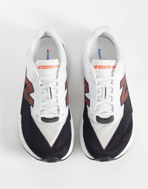 New Balance - Fuelcell Rebel v5 - Hvide løbesneakers til mænd, 3 af 5