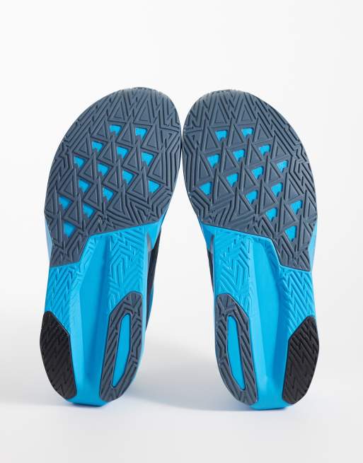 New Balance Fuelcell Rebel v5 mens running trainers in blue, 5 of 5