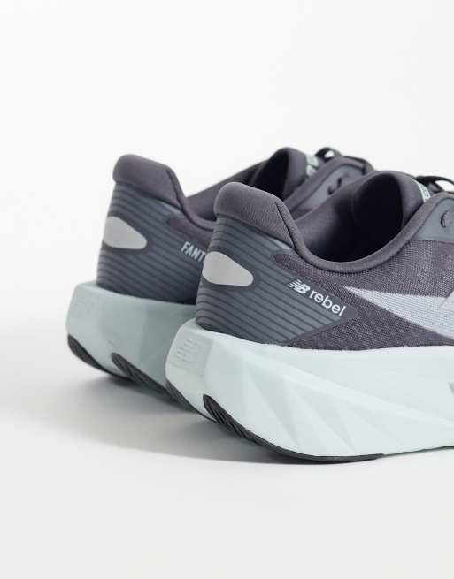 New Balance Fuelcell Rebel v5 mens running trainers in lilac, 2 of 5