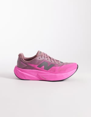 New Balance Fuelcell Rebel v5 mens running trainers in neon pink
