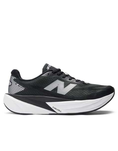New Balance Fuelcell rebel v5 men's trainers in black - view 1