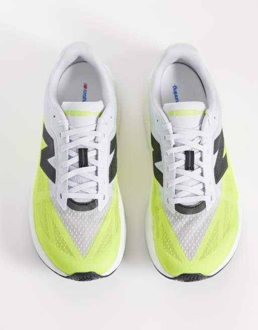 New Balance Fuelcell Rebel v5 mens trainers in white, 3 of 5