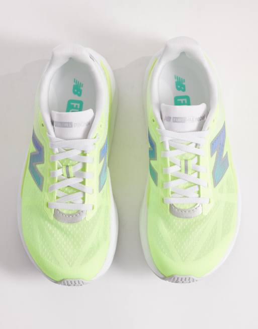 New Balance - FuelCell Rebel v5 - Neongule løbesneakers til kvinder, 3 af 5