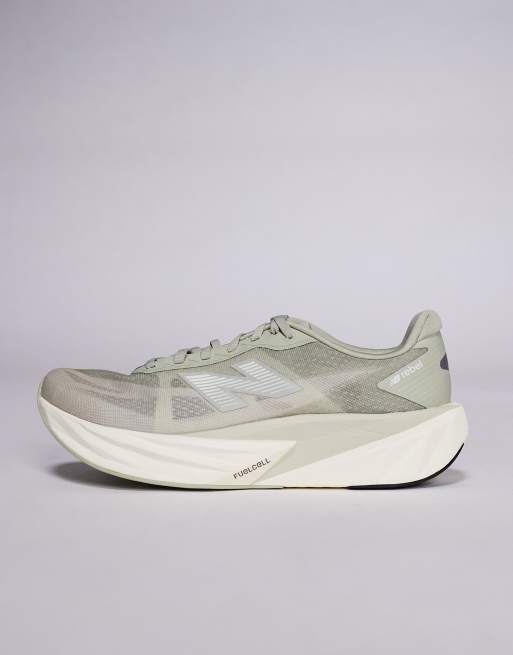 New Balance - Fuelcell Rebel v5 - Olivengrønne løbesneakers til mænd, 2 af 5