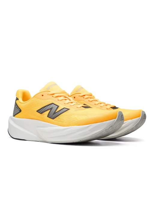 New Balance Fuelcell rebel v5 sneakers arancione satsuma, 2 di 7