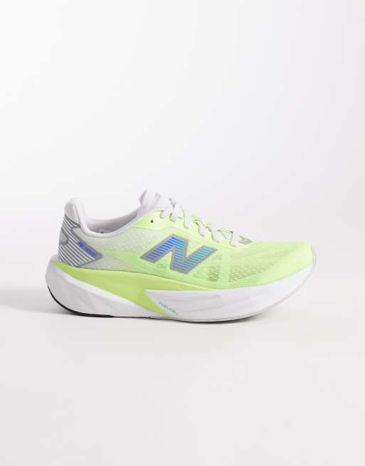 New Balance - Fuelcell Rebel v5 - Sneakers da corsa da donna color giallo fluo