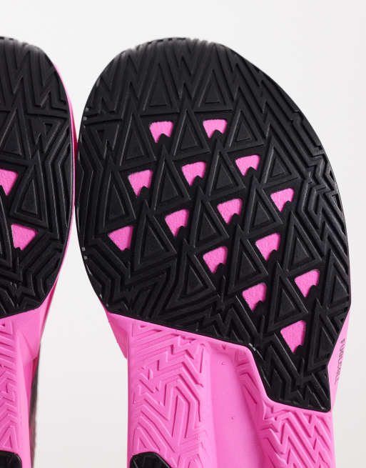 New Balance - Fuelcell Rebel v5 - Sneakers da corsa da donna rosa fluo, 5 di 5