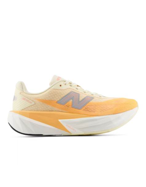 New Balance Fuelcell rebel v5 sneakers in calcium - view 1