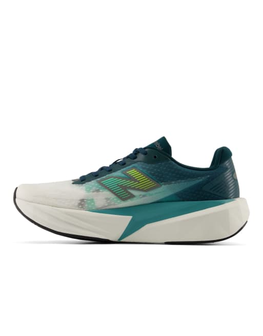 New Balance - Fuelcell Rebel v5 - Sneakers verde scuro, 4 di 4