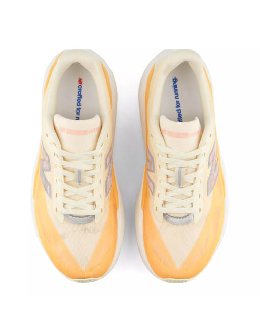 New Balance Fuelcell rebel v5 trainers in calcium, 4 of 4