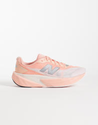 New Balance Fuelcell Rebel v5 womens running trainers in peach