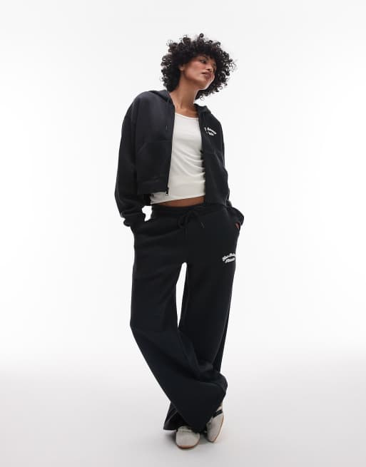 New Balance full zip fleece in black, 4 of 4
