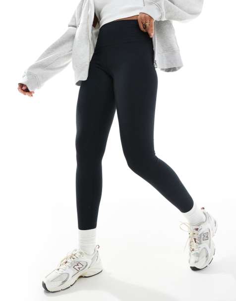 New Balance – Gerippte Legging mit hohem Bund, 27 Zoll Schrittlänge - view 1