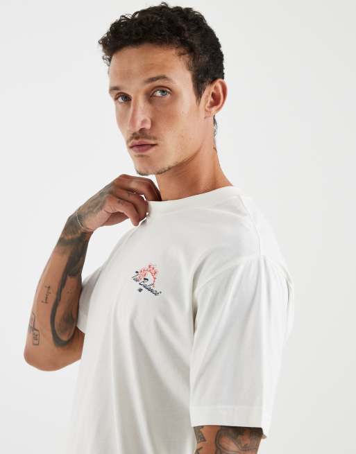 New Balance Grab a Bite Tokyo Grafik-T-Shirt in Weiß, 5 von 5