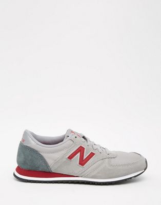 new balance 420 grey and red