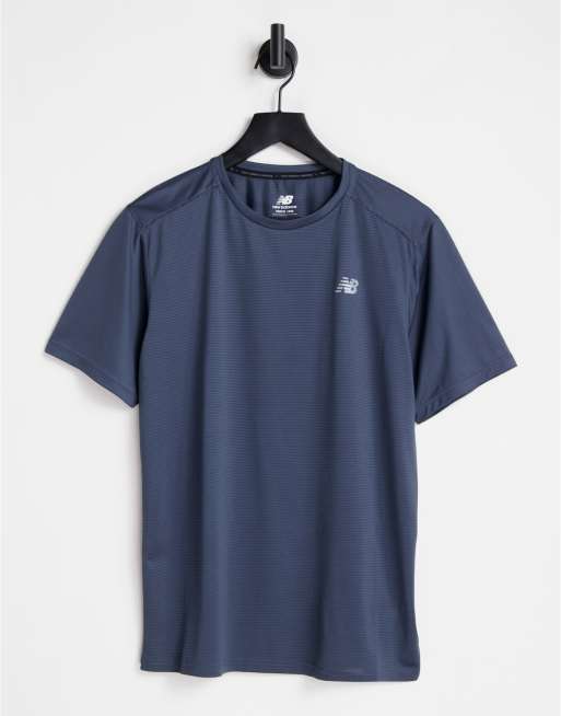 New Balance - Hardlopen - Accelerate - T-shirt met korte mouwen in petrolblauw 
