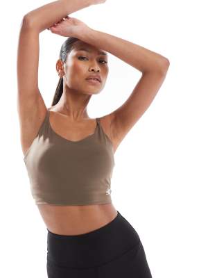 New Balance - Harmony - Brassière de sport à maintien léger - Gris