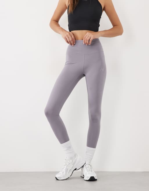 New Balance harmony high rise leggings in grey, 2 of 5
