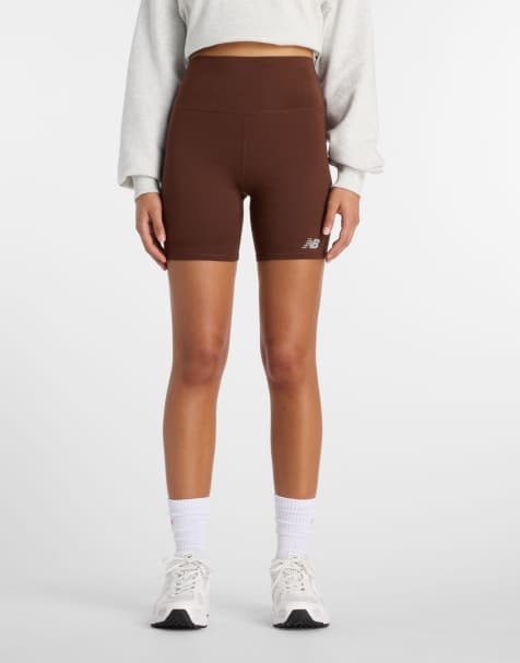 New Balance - Harmony - Short 6 pouces à taille haute - Marron foncé - view 1