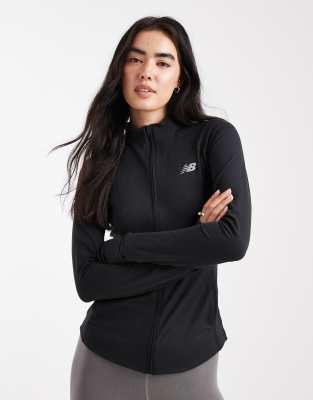 New Balance - Harmony - Veste zippée - Noir