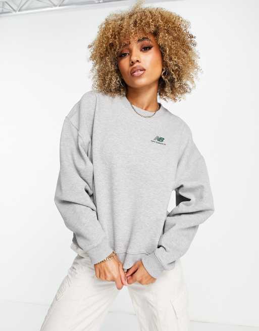 New balance 2025 grey sweatshirt