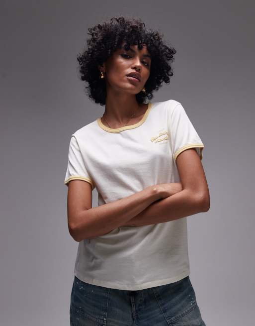 New Balance - Heritage - T-shirt in beige