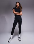 [New Balance] New Balance high rise leggings in black XS BLACK