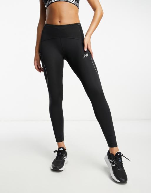 New Balance IMPACT RUN - Leggings - black/anthracite 