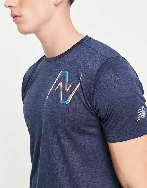 New Balance Graphic Impact Run Short Sleeve T-Shirt