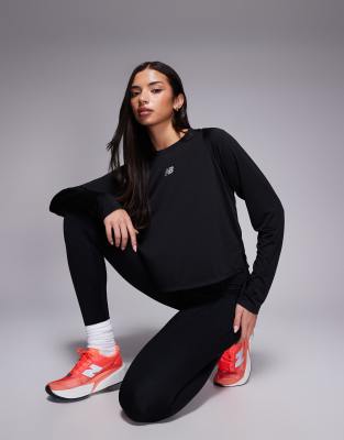 New Balance - Infinity Propel - Langärmliges Oberteil in Schwarz