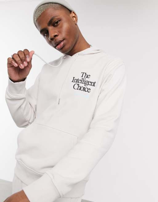 New Balance Intelligent Choice hoodie in cream