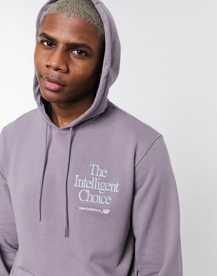 new balance the intelligent choice hoodie