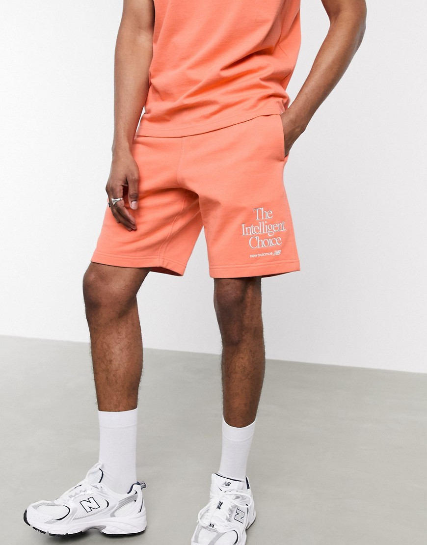 New Balance - Intelligent Choice - Orange shorts