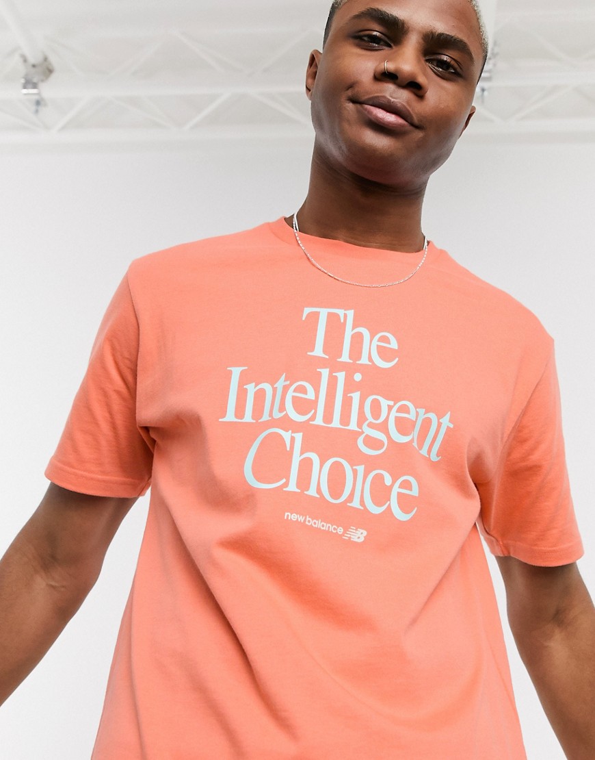 New Balance - Intelligent Choice - Orange t-shirt