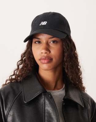 New Balance - Klassische 6-Panel-Mütze für Damen in Schwarz