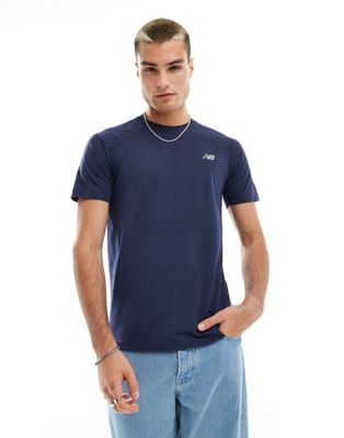 New Balance Knit t-shirt in blue