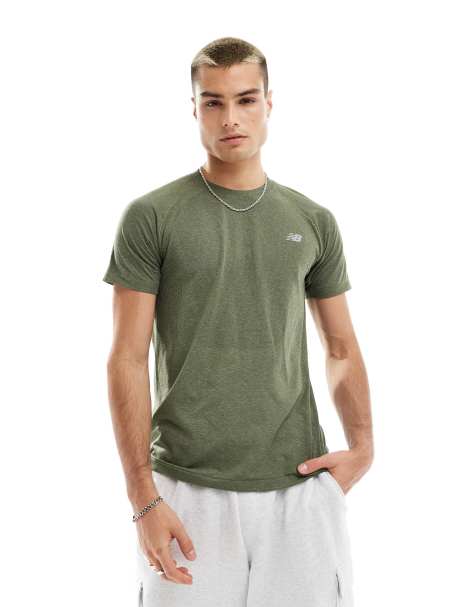  New Balance Men's Q Speed Jacquard Long Sleeve, Deep Olive  Green, Small : Clothing, Shoes & Jewelry