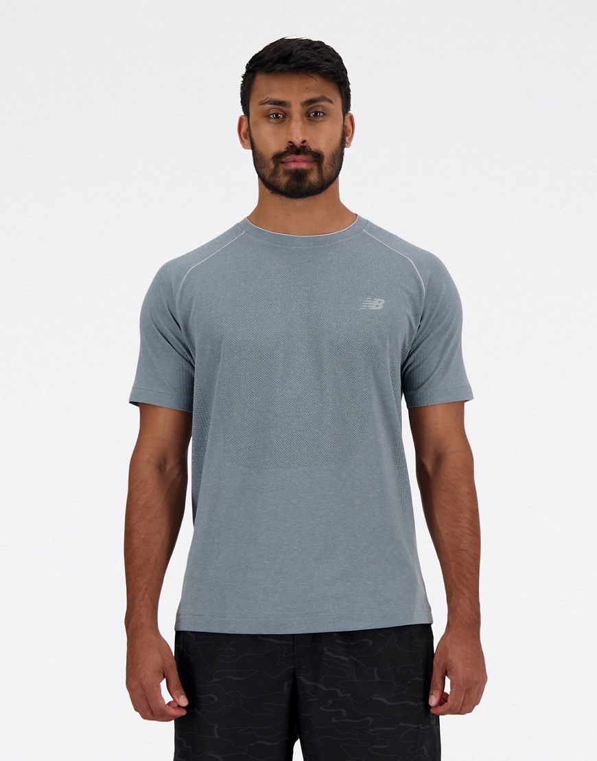 New Balance Knit t-shirt in grey