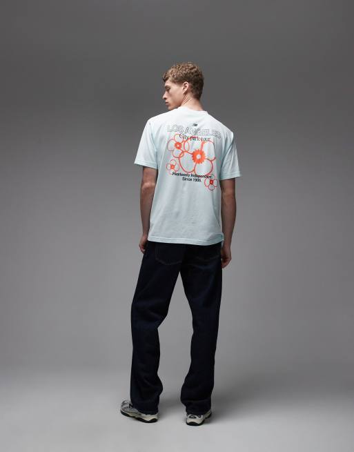 New Balance – LA City Run – Ljusblå t-shirt, 2 av 5