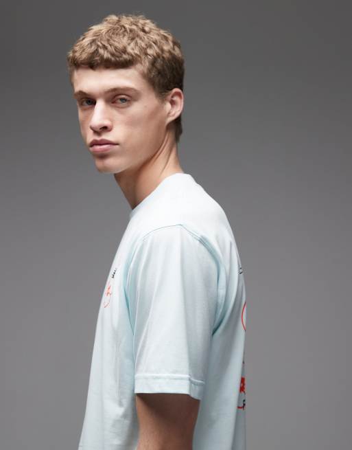 New Balance – LA City Run – Ljusblå t-shirt, 4 av 5
