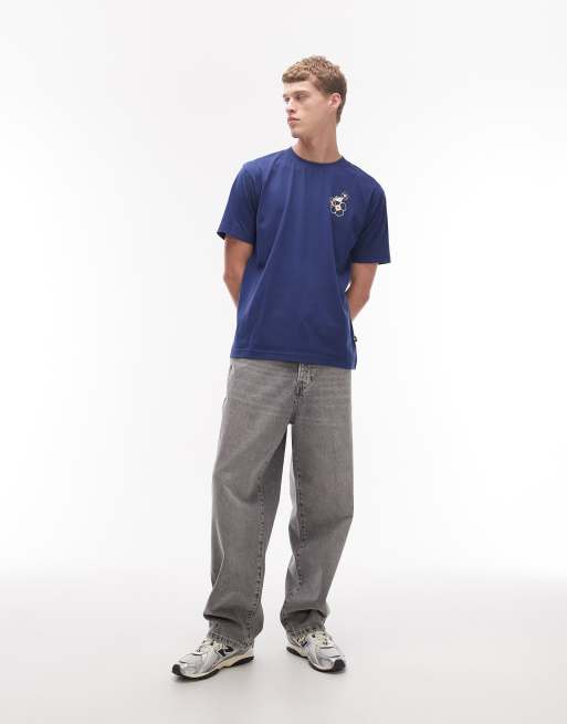 New Balance - LA City Run - T-shirt - Bleu marine, 2 de 5