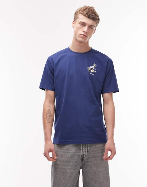 New Balance - LA City Run - T-shirt - Bleu marine, 3 de 5