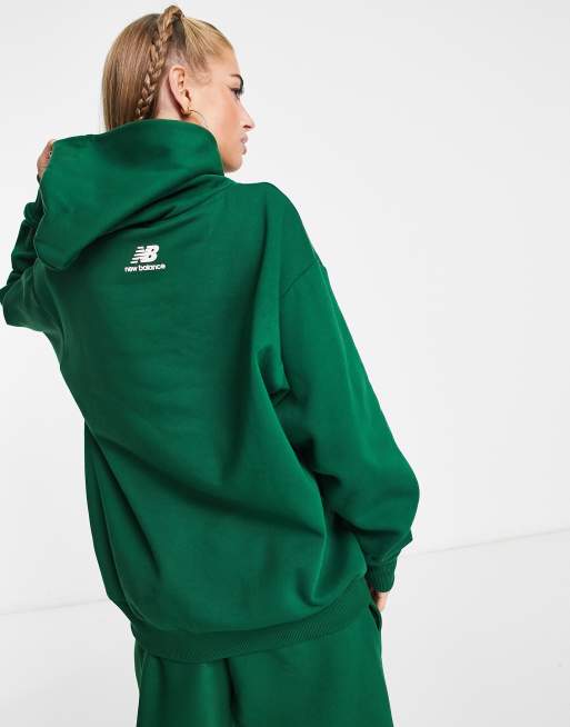 Green new balance outlet hoodie