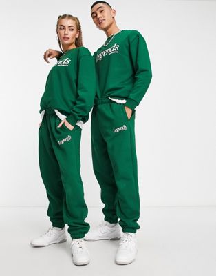 New Balance Legends trackies in green - ASOS Price Checker