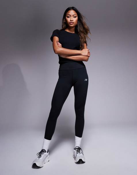 New Balance - Legging à taille haute - Noir - view 1
