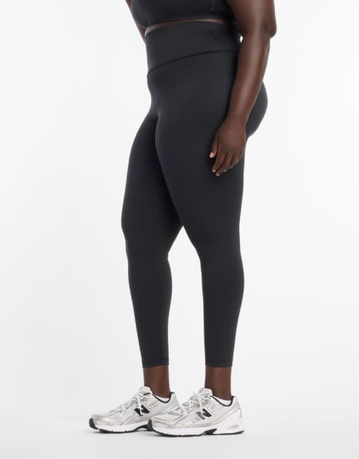New Balance - Leggings neri a vita alta da 64 cm, 4 di 4