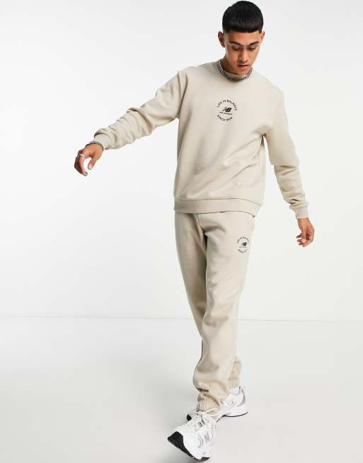 New Balance - Life In Balance - Felpa color avena