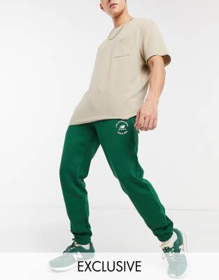 asos green joggers