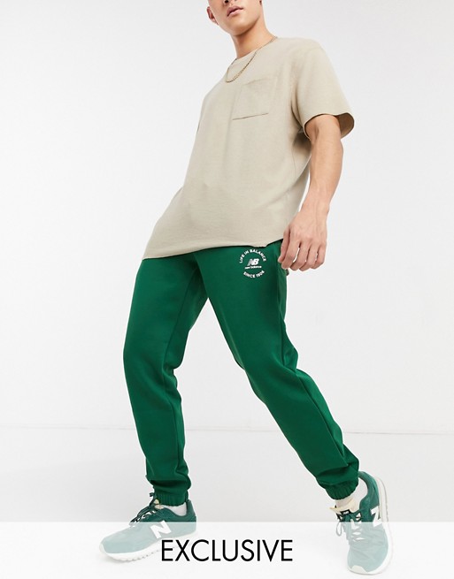New Balance life in balance joggers in green - exclusive to ...