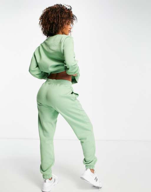 Womens Green Joggers